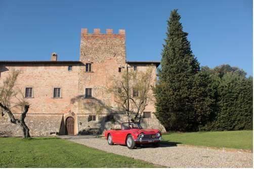 Отель Castello Di Tavolese Чертальдо Экстерьер фото